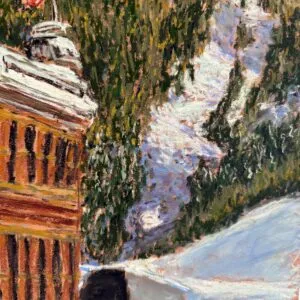 Aspen Mountain from Downtown Aspen